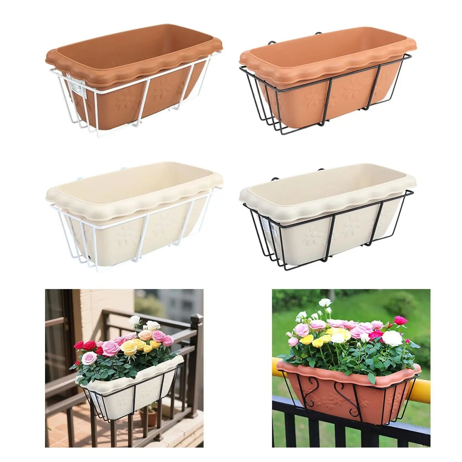 Balcony Railing Planter for Hanging Gardens