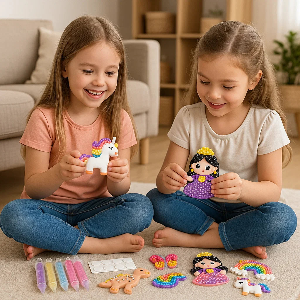 SparkVibe™ — Ignite Their Creativity and Confidence with Every Colorful Bead