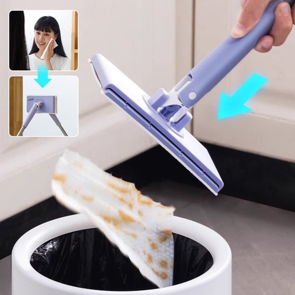 SwiftWipe™ Mini Mop — Cut Cleaning Time in Half and Breeze Through Messes Effortlessly