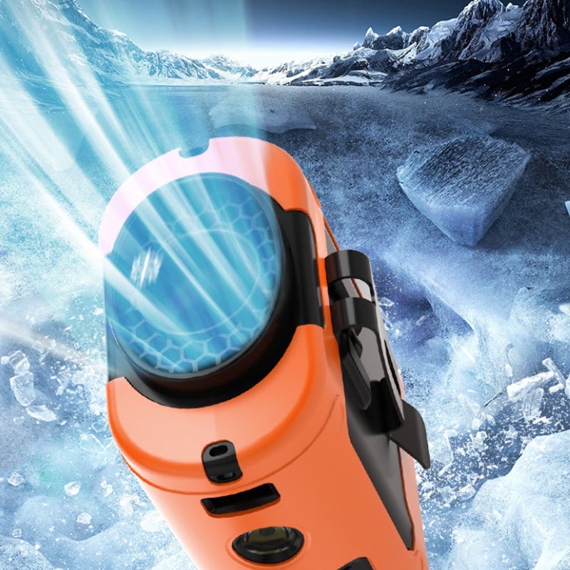 Rechargeable Waist Fan with Clip – Hands-free Design