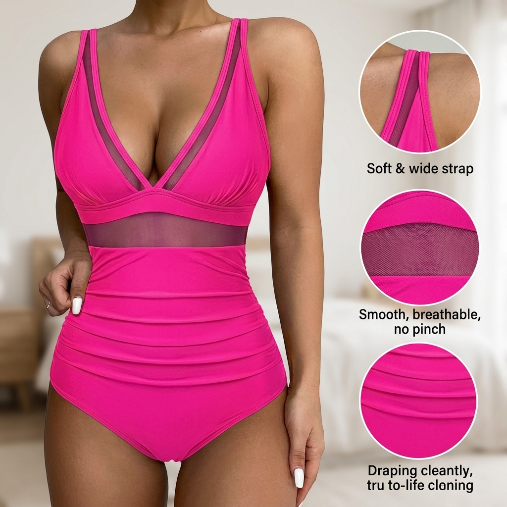 SilhouetteSculpt™ Swimdress — Flaunt a Slimmer Waist and Own Every Summer Moment with Effortless Confidence
