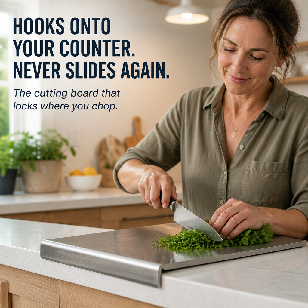PureSteel™ — Attaches to Your Counter and Erases Bacteria in Seconds
