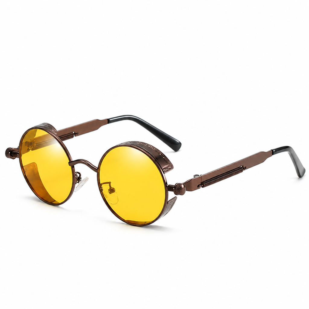 Polarized UV400 Vintage Alloy Sunglasses