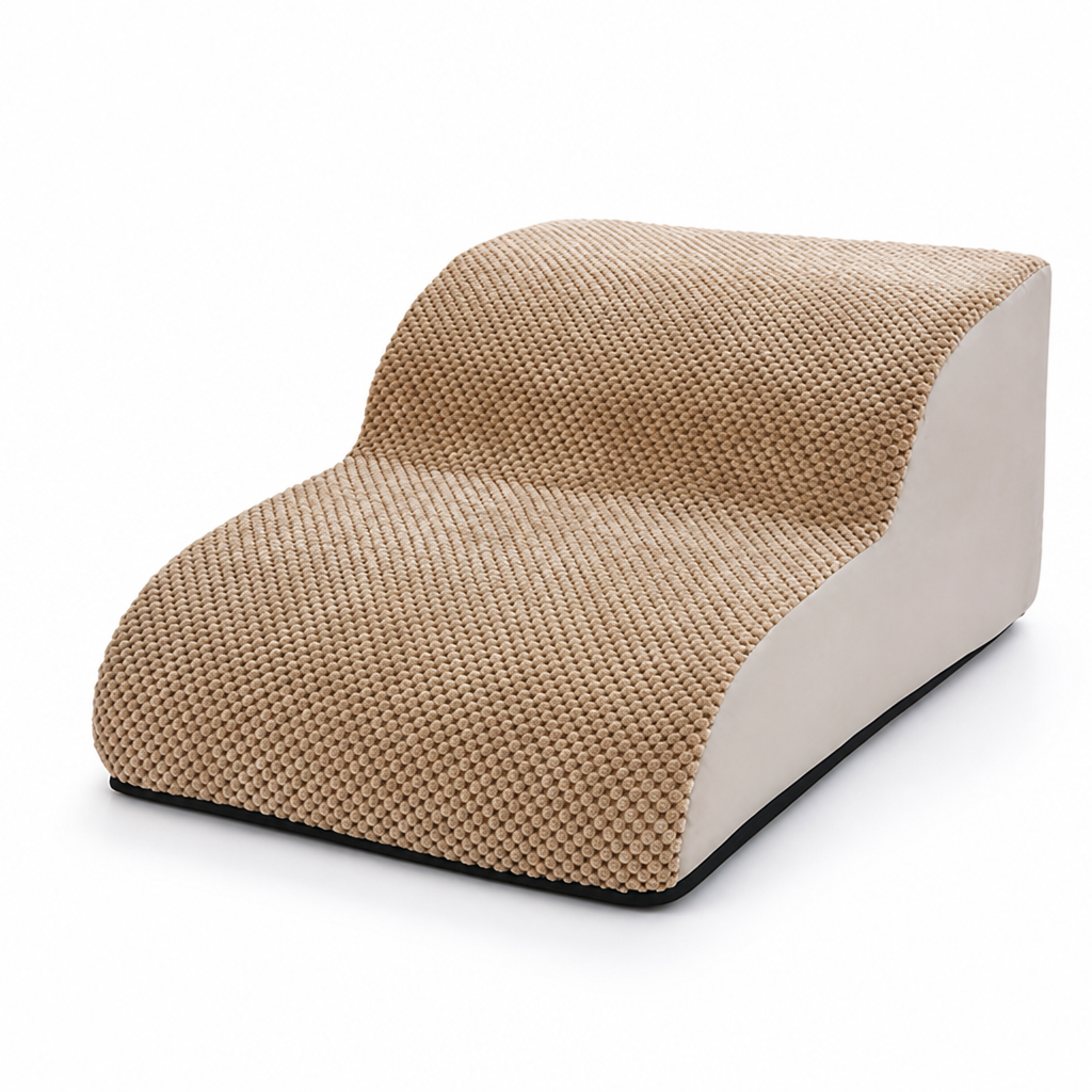 Non-Slip Cushioned Pet Stairs (Removable Washable Cover)