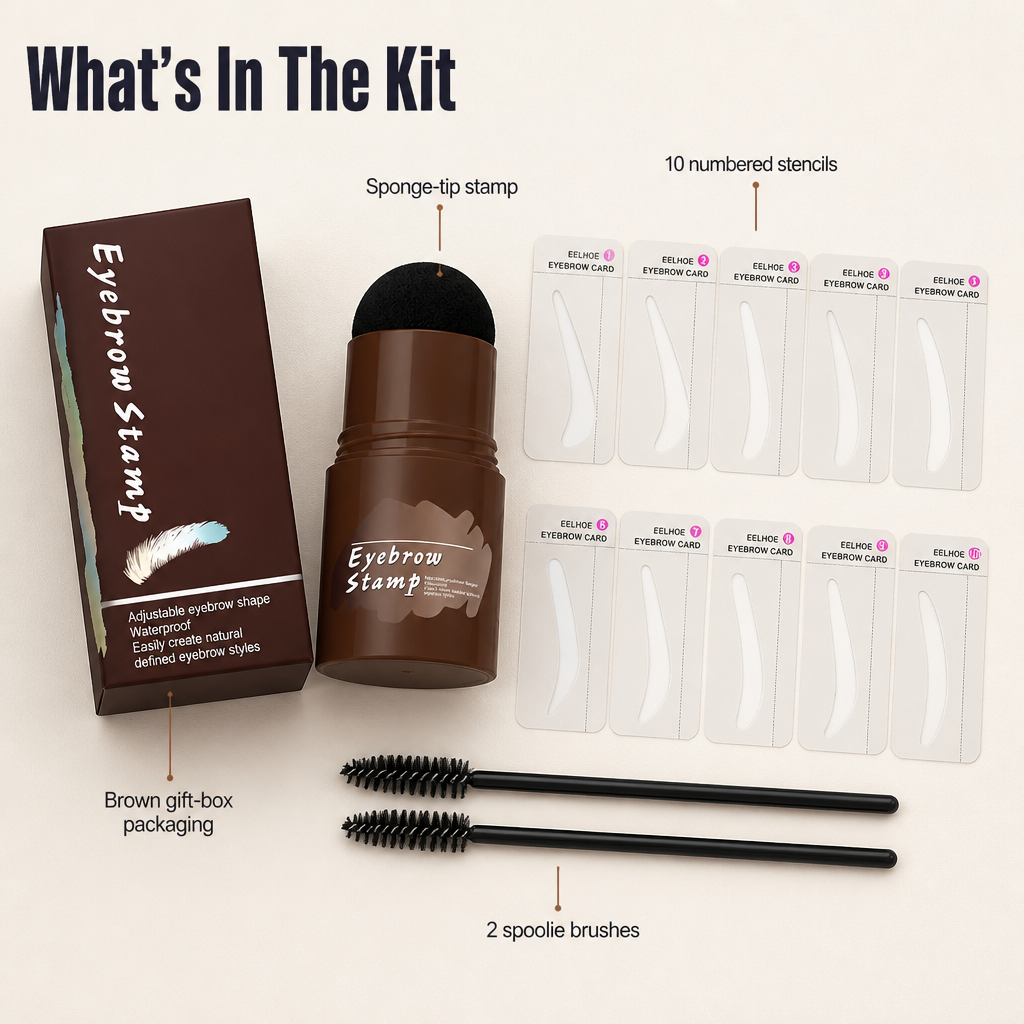 DeepShade™ — Press-On Brows That Appear Natural, Not Painted