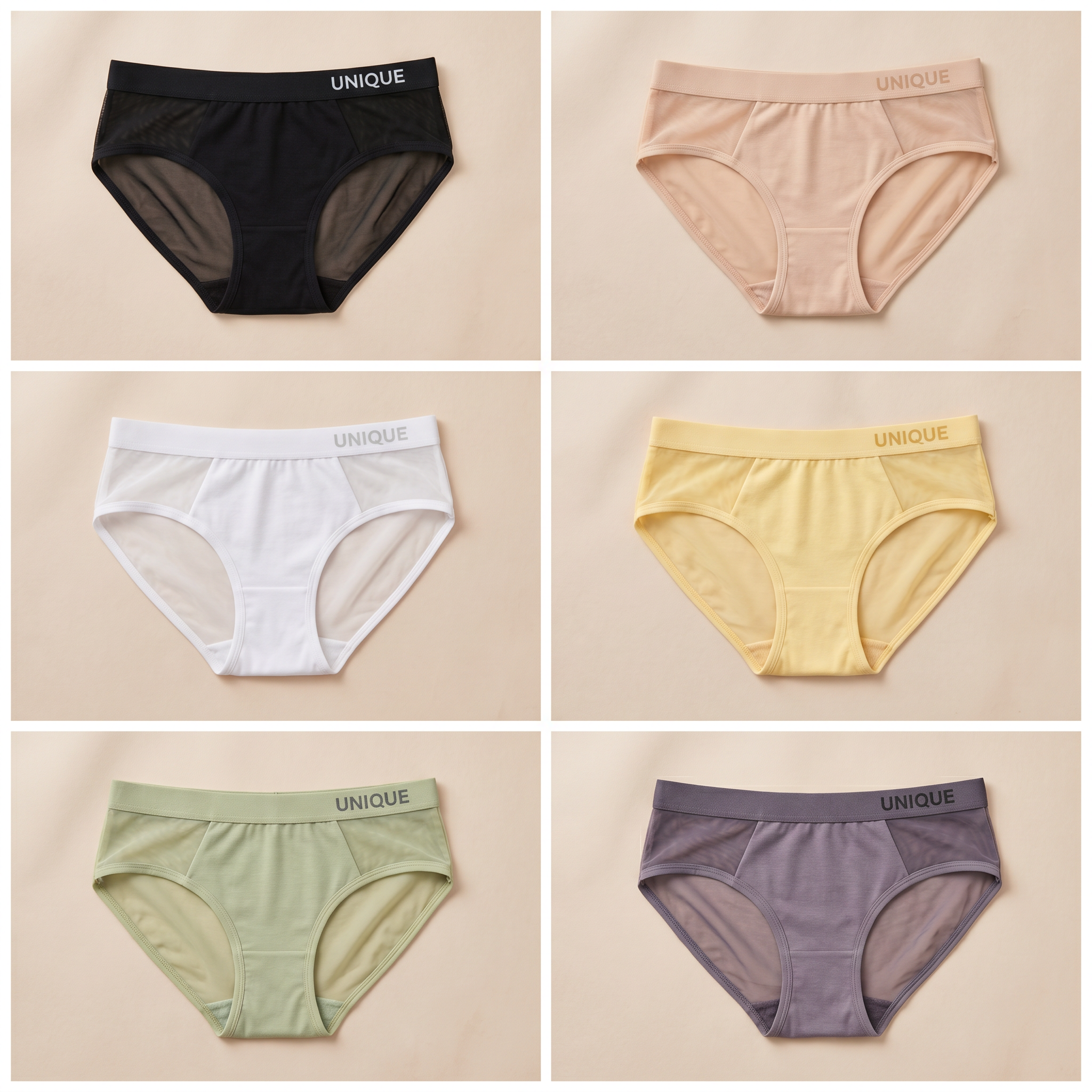Nuela™ – Sheer Mesh High-Waist Tummy-Control Briefs with Butt Lift