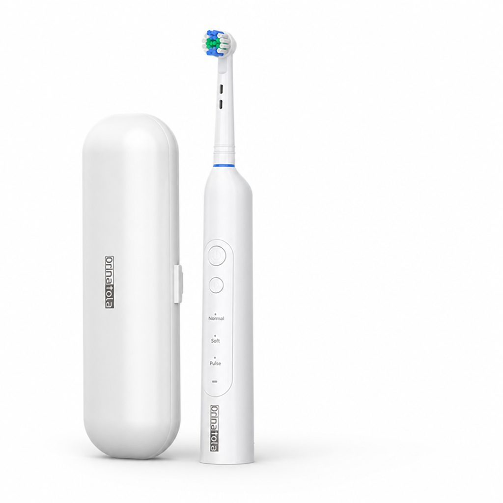 Multi-Mode Electric Toothbrush with USB-C Charging – Interchangeable Brush Heads