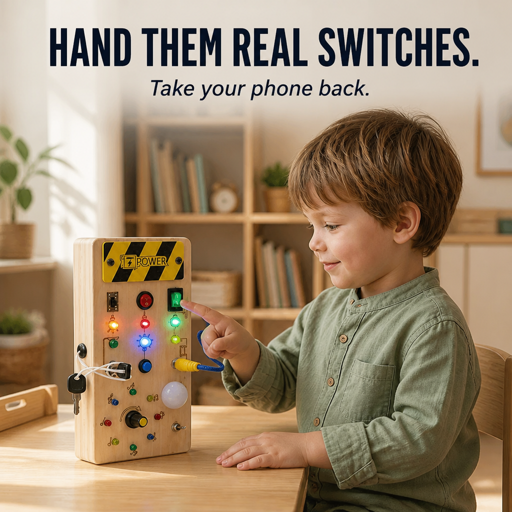 SparkJoy™ — Swap Phone Meltdowns for 30 Minutes of Peaceful Play