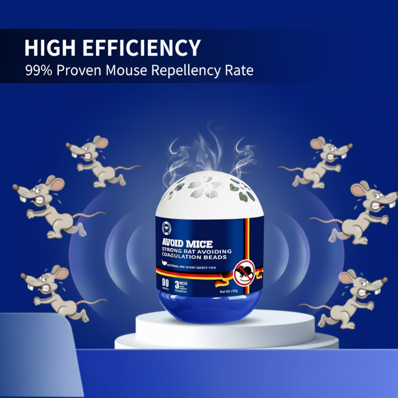 Natural Mouse Repellent Gel – 150 g, Lasts Up to 90 Days