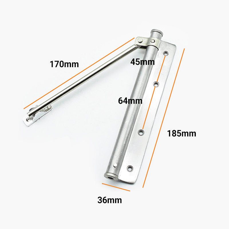 Door Damper in Stainless Steel – Soft-Close Mechanism to Prevent Slamming
