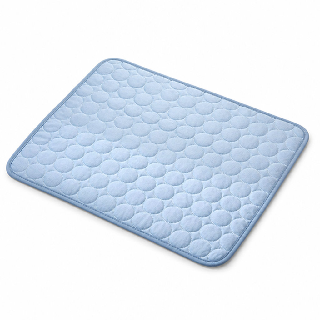 Rapid Self-Cooling Plush Pet Cooling Mat