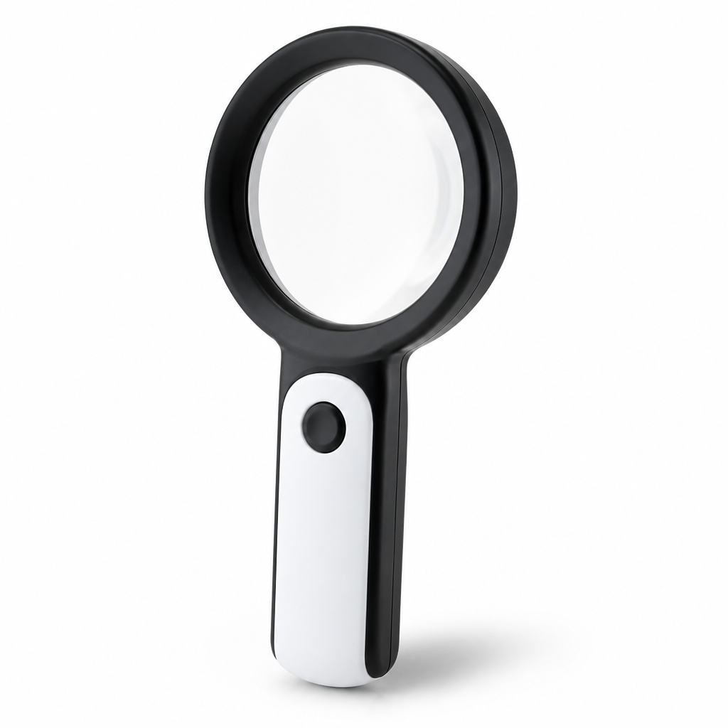 20x Optical Ergonomic Handheld Magnifying Glass