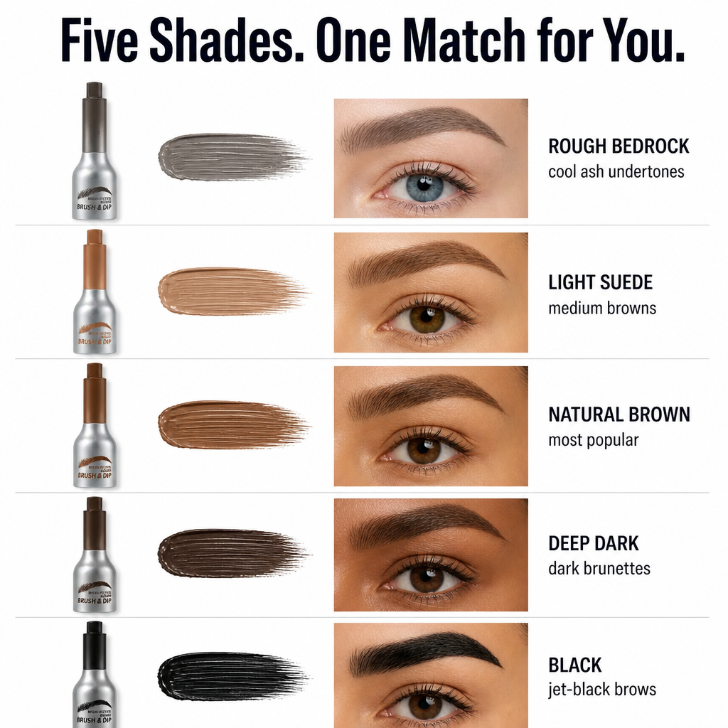 BrowSculpt™ — Apply Hair-Like Microblade Brows with a Brush in Less Than 60 Seconds