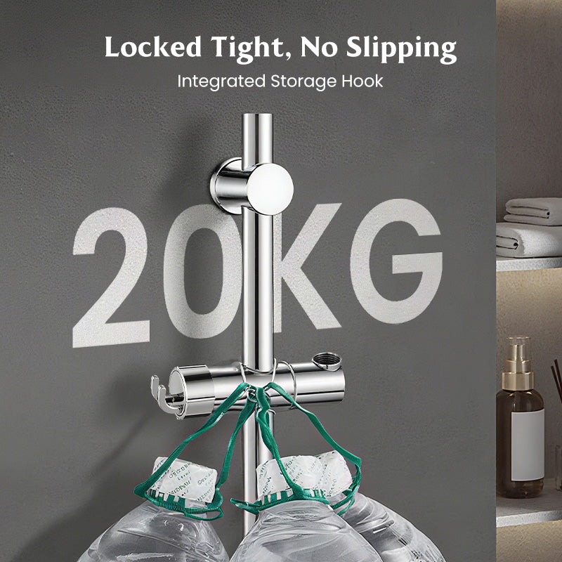 AquaGlide™ — Snap On Total Shower Freedom and Perfect Comfort Every Time