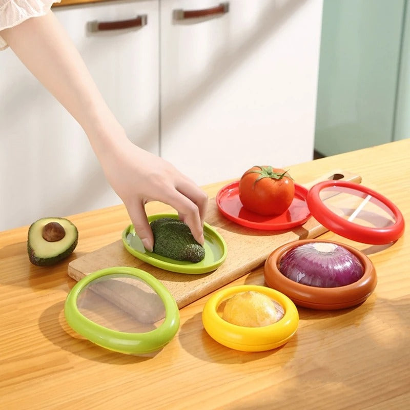 Silicone Food Storage Container | Keeps Freshness Extended | Airtight, Reusable | FreshNest