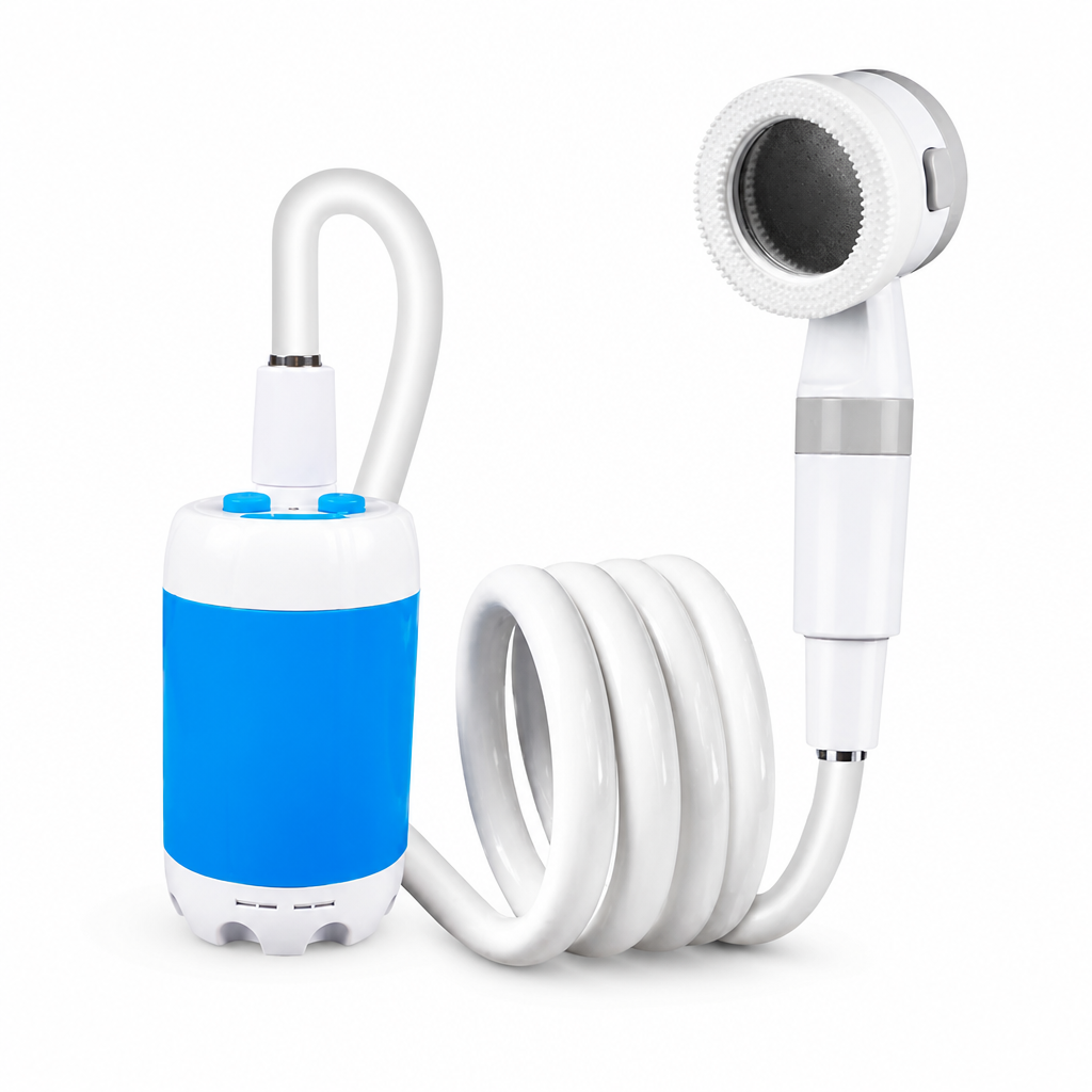 Adjustable Spray Battery-Powered & USB-Rechargeable Outdoor Shower