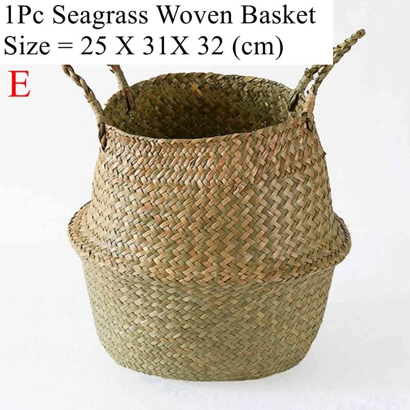 Seagrass Storage Basket – Woven Design for Organizing