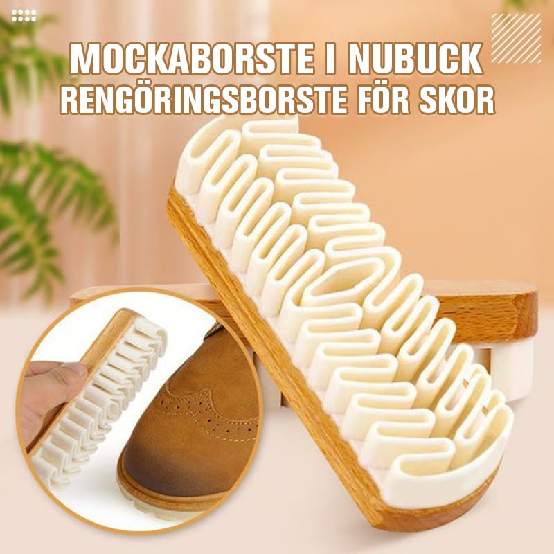 Suede and Nubuck Shoe Cleaning Brush – Chemical-Free Care