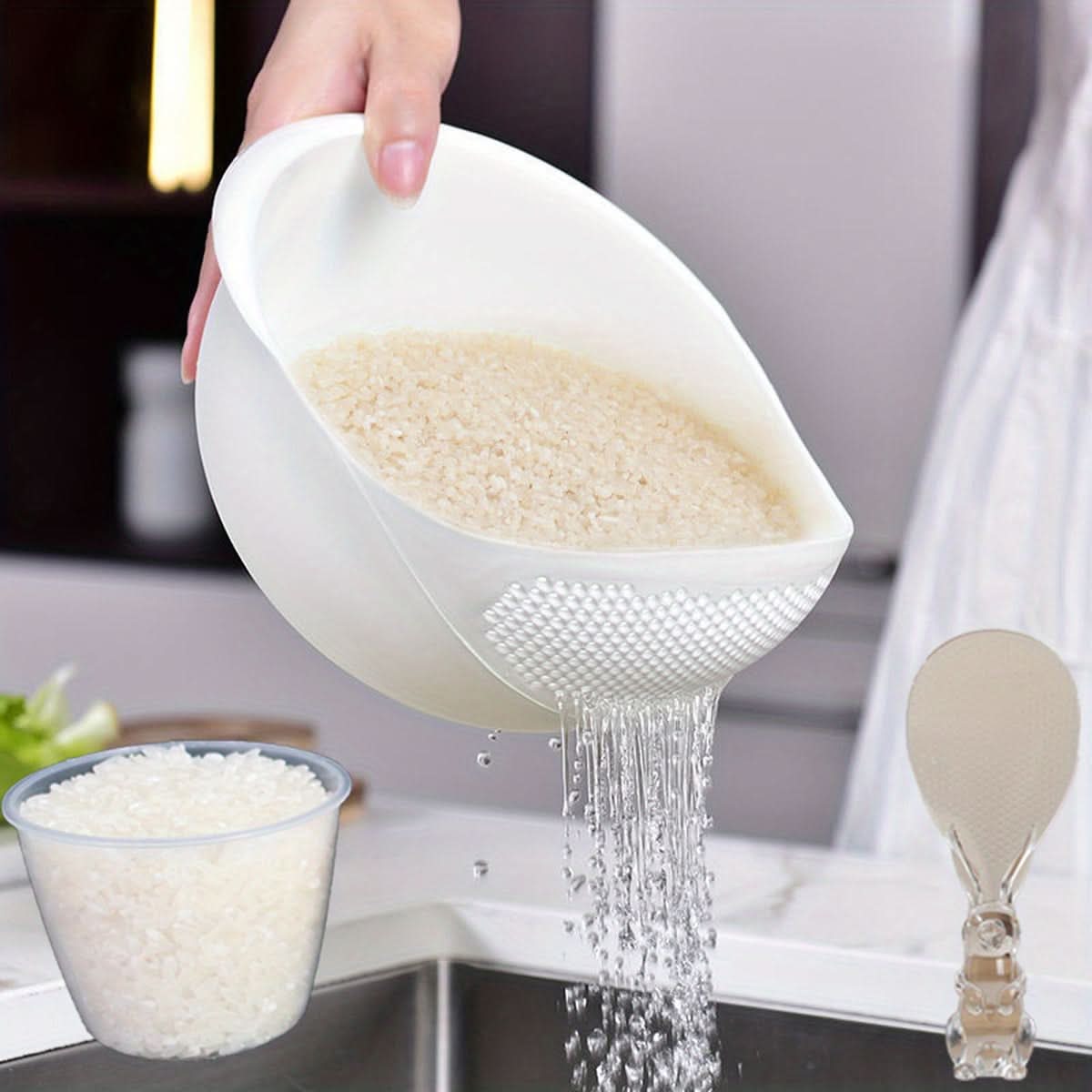 Multifunctional Strainer Basket for Kitchen Washing