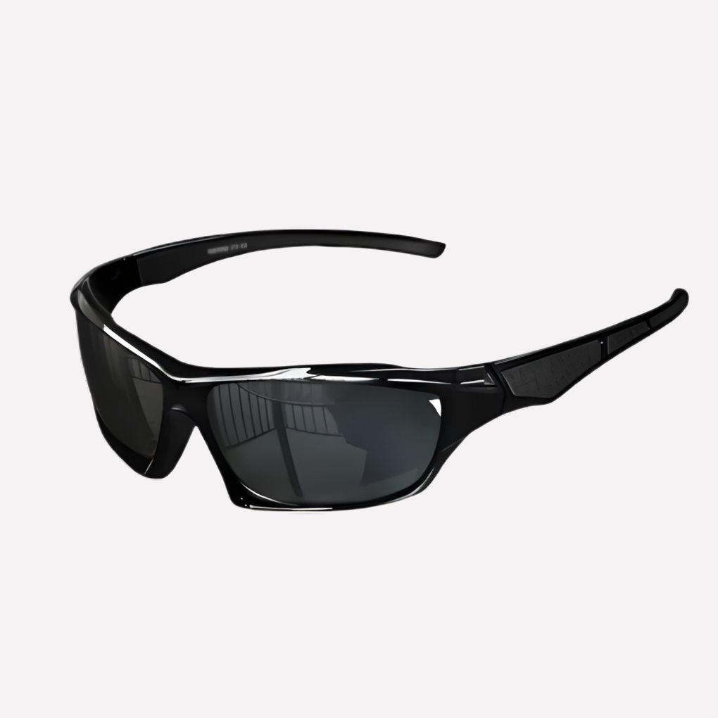 Wraparound Sports Sunglasses with UV400 Polarization for Outdoor Activities