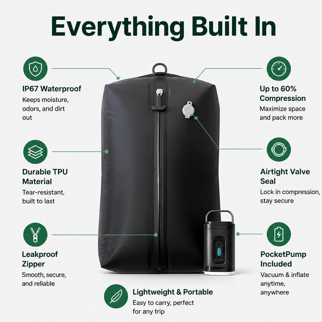 AirFold™ Compression Bags — Crush Bulk, Unlock Freedom, Travel Light