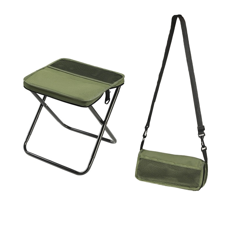 Portable Chair and Foldable Stool Backpack for Fishing and Camping