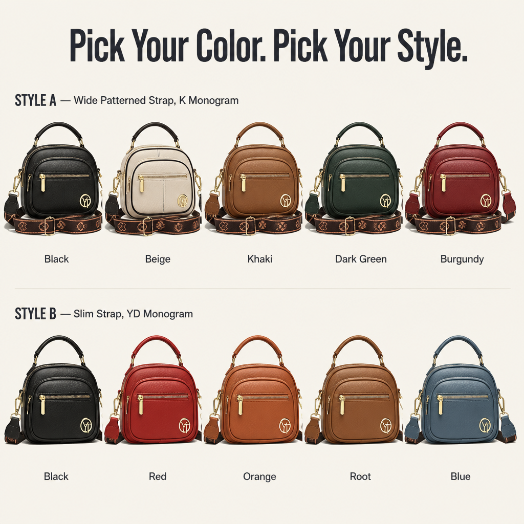 Lumevia™ — Discover Every Essential in 5 Clever Pockets Without Searching