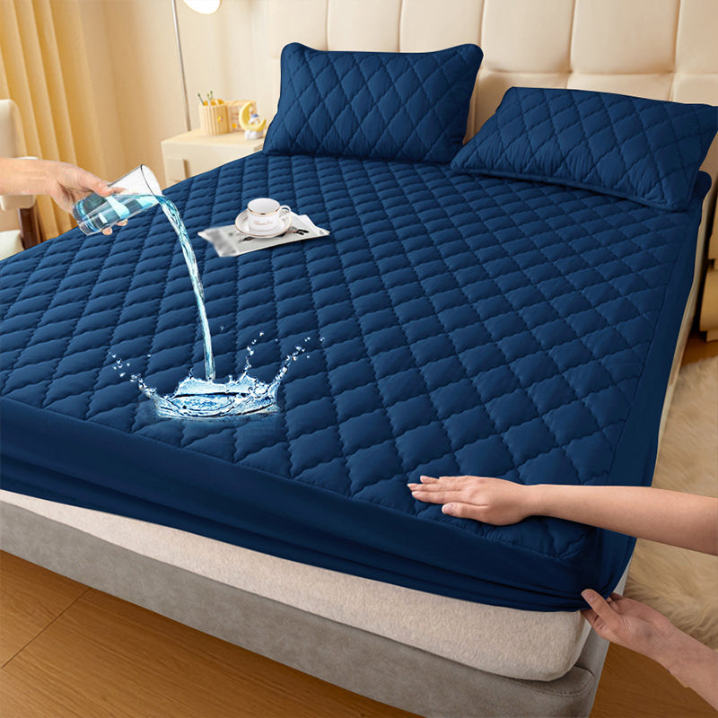 VelumiGuard™ Mattress Protector Set — Wrap Your Bed in Cloud-Like Softness and Rock-Solid, Worry-Free Shielding