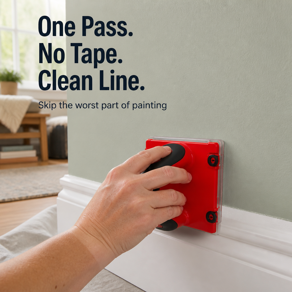EdgeCraft™ — Paint Razor-Sharp Edges in One Pass Without Any Tape