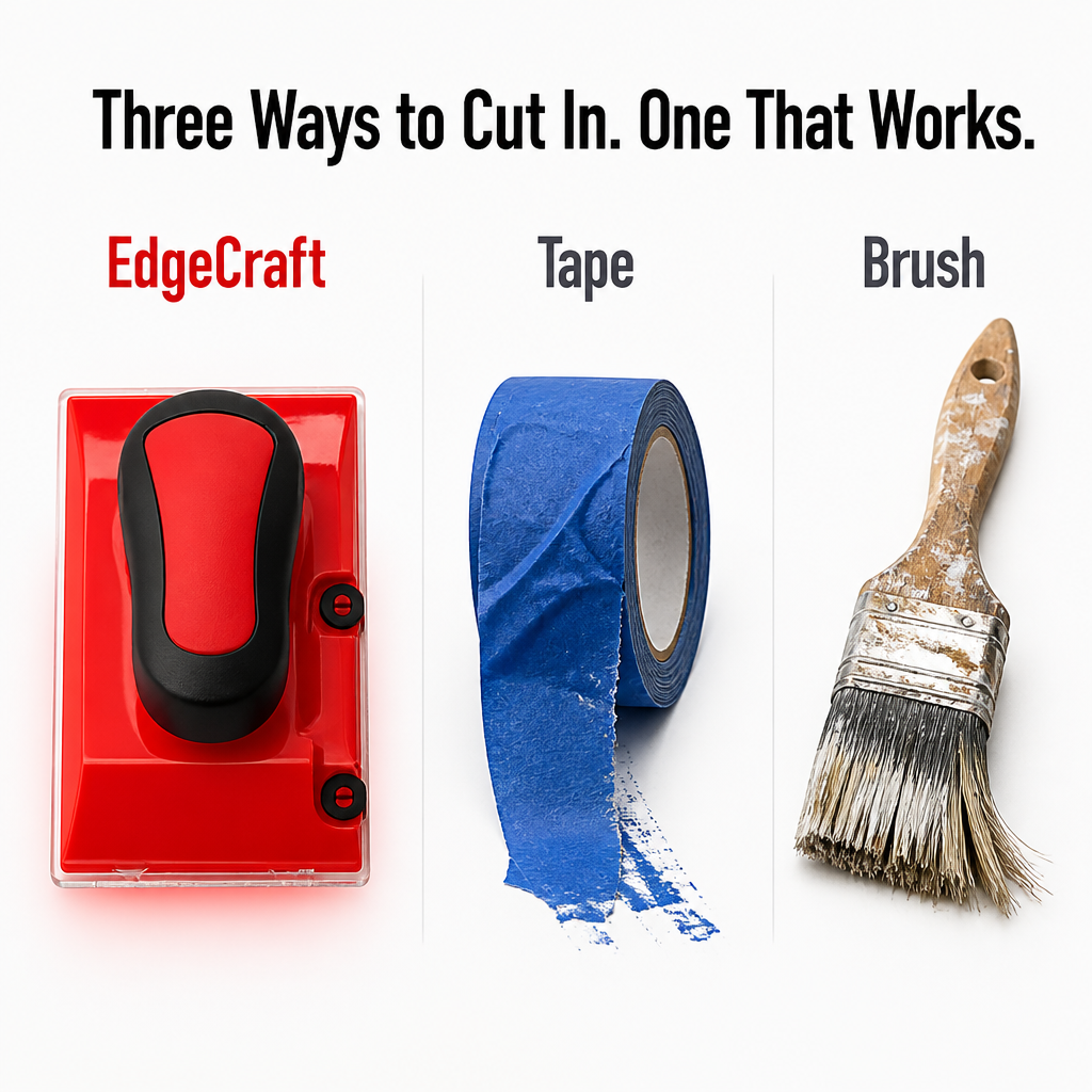 EdgeCraft™ — Paint Razor-Sharp Edges in One Pass Without Any Tape