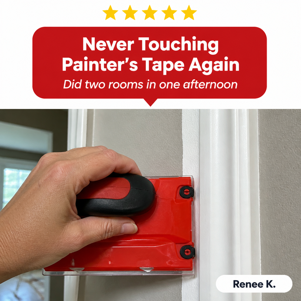 EdgeCraft™ — Paint Razor-Sharp Edges in One Pass Without Any Tape