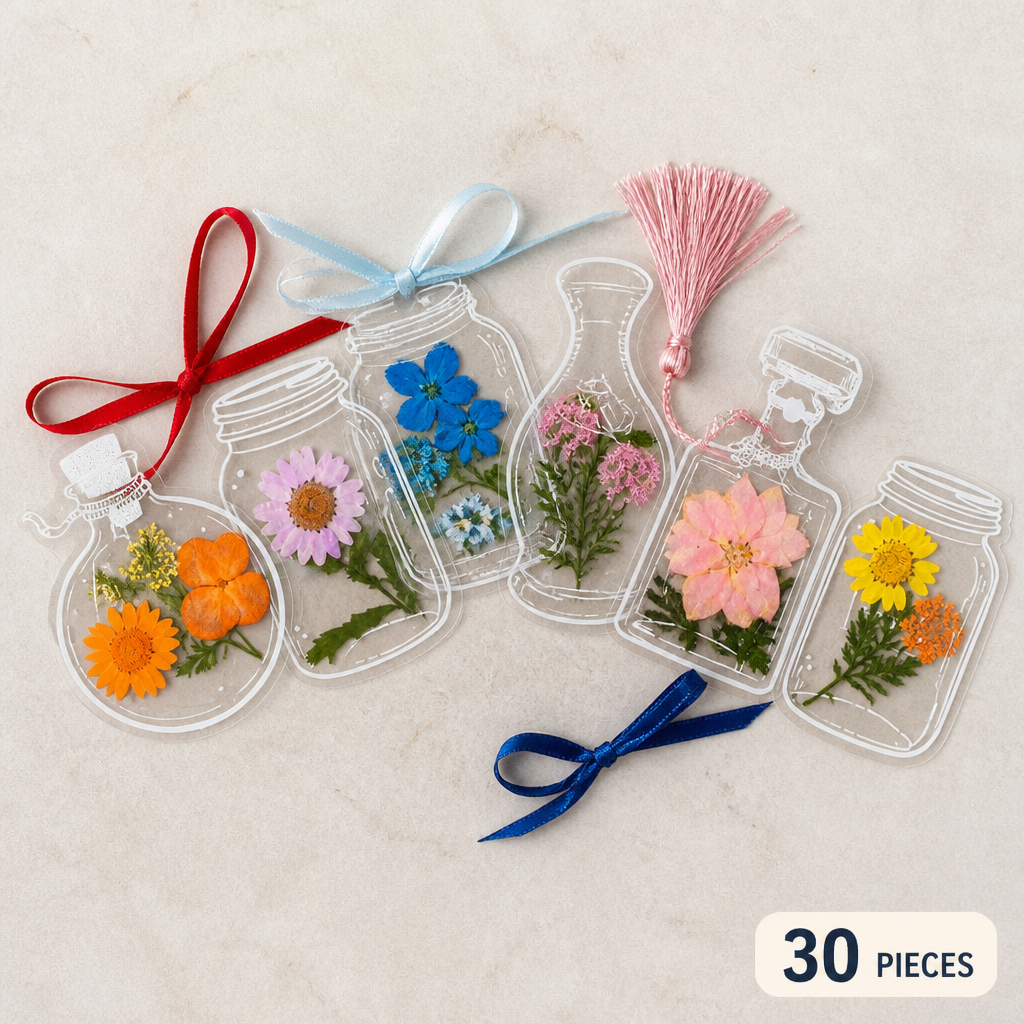 FloraLuxe™ — Slip a Real Pressed Flower Into Every Book You Open