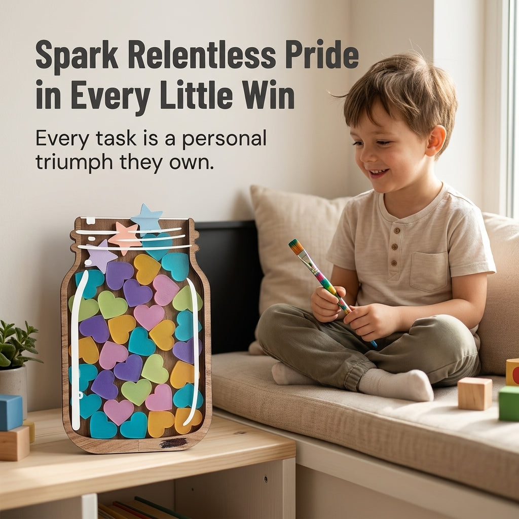 VictoryVault™ — Turn Chores Into a Jar Your Kid Races to Fill