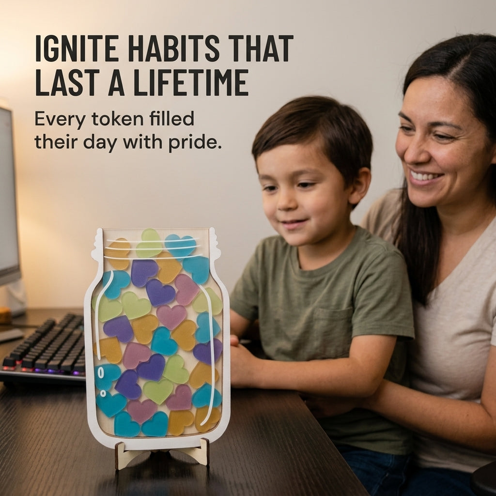 VictoryVault™ — Turn Chores Into a Jar Your Kid Races to Fill