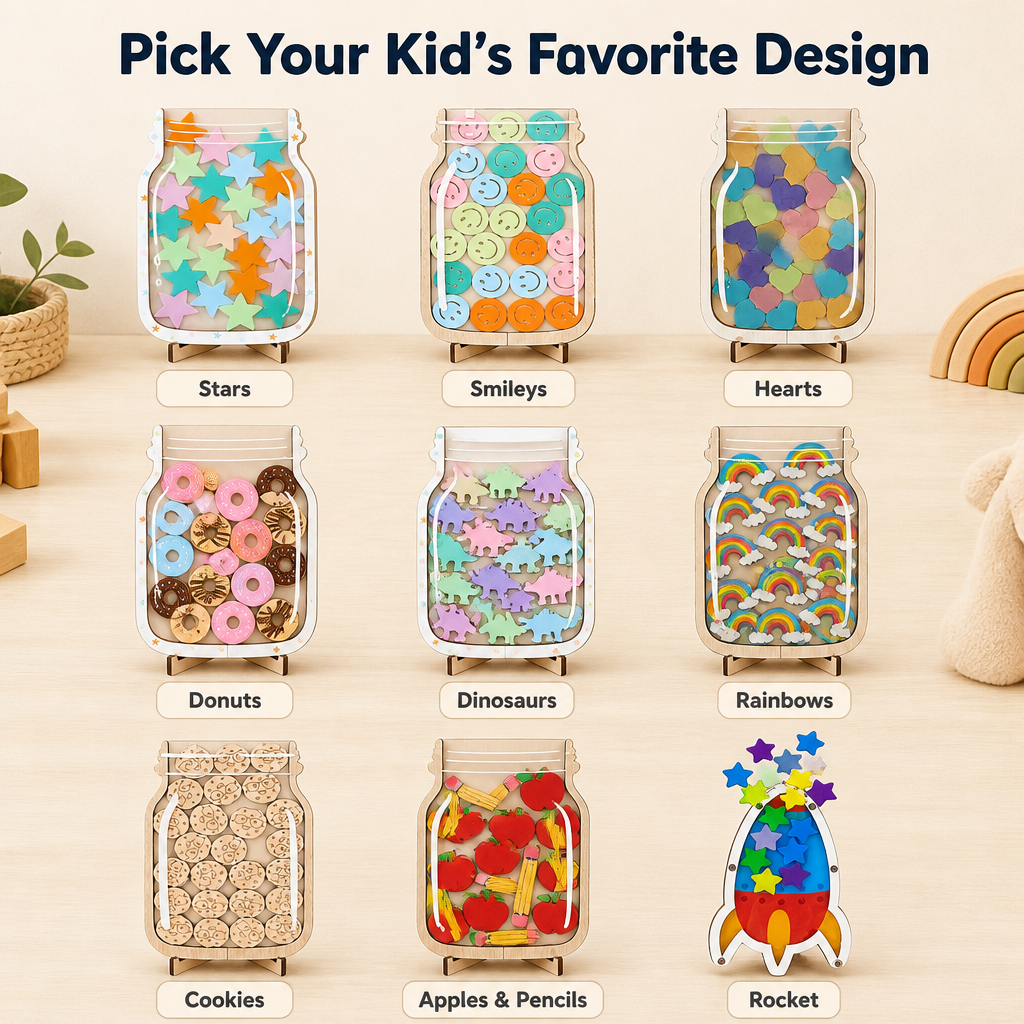 VictoryVault™ — Turn Chores Into a Jar Your Kid Races to Fill