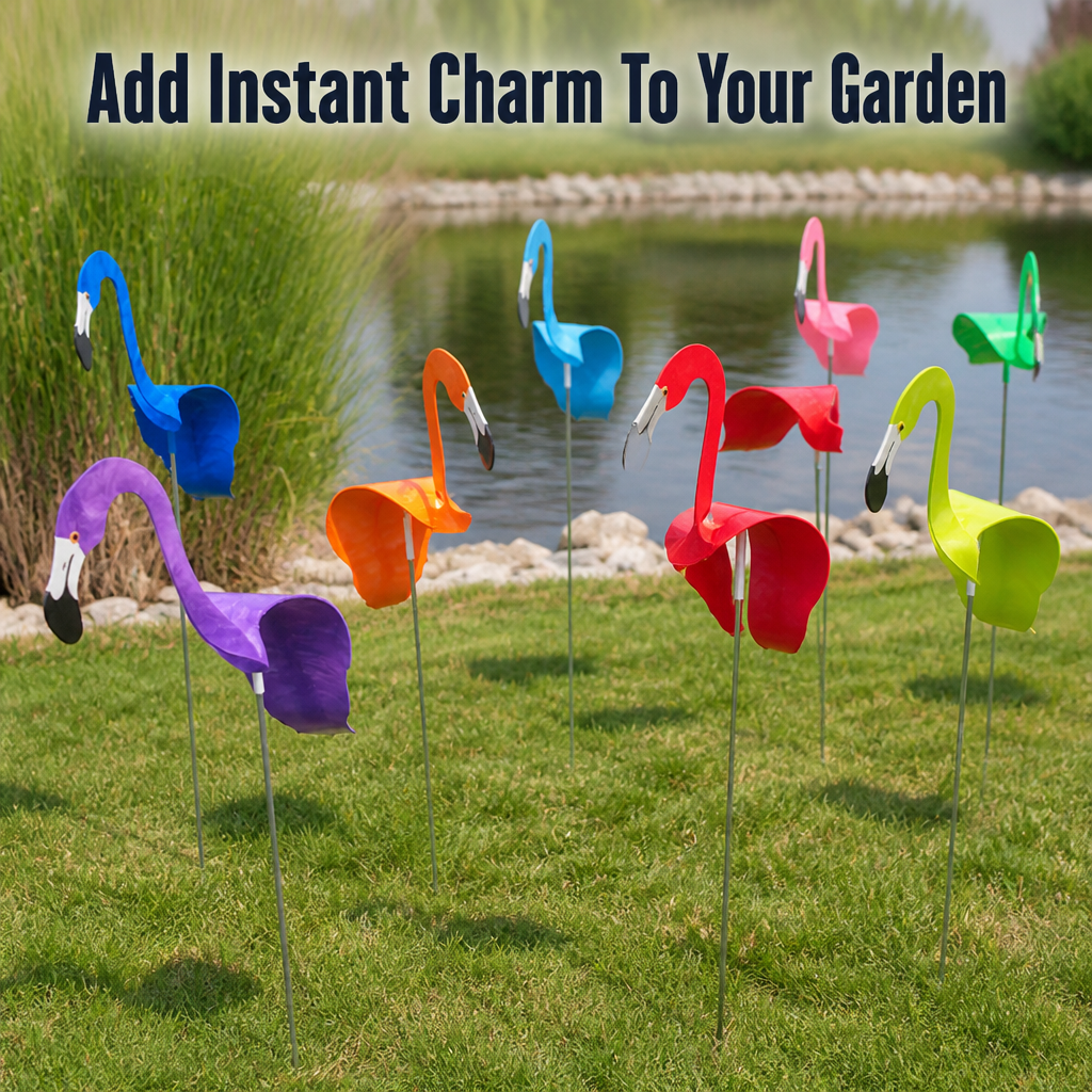 ZephyraGlide™ Swaying Flamingo — Watch It Bob, Sway & Dance on the Lightest Breeze