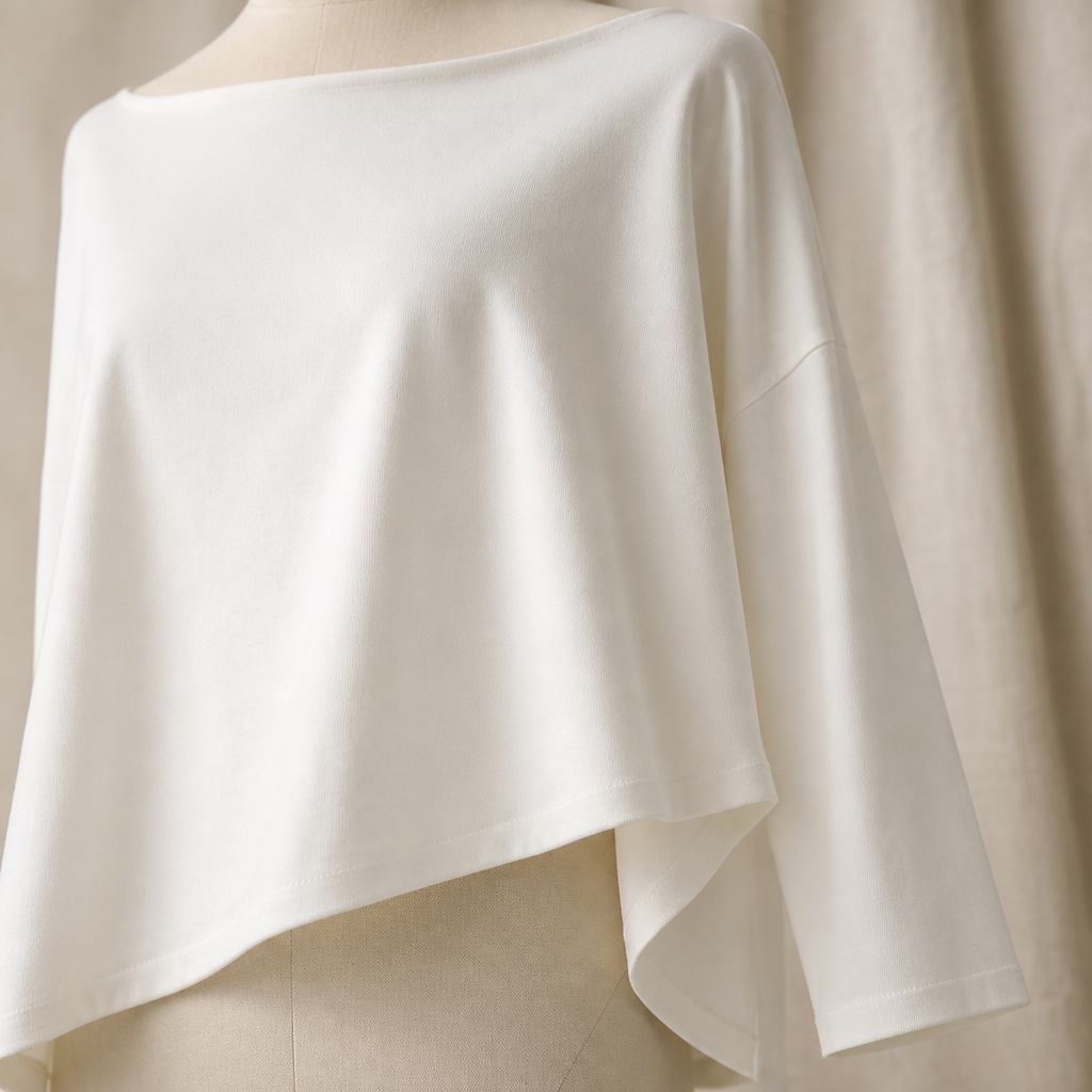 Mirelle™ – Casual Boat-Neck Two-Piece Outfit with Tapered Pleated Trousers
