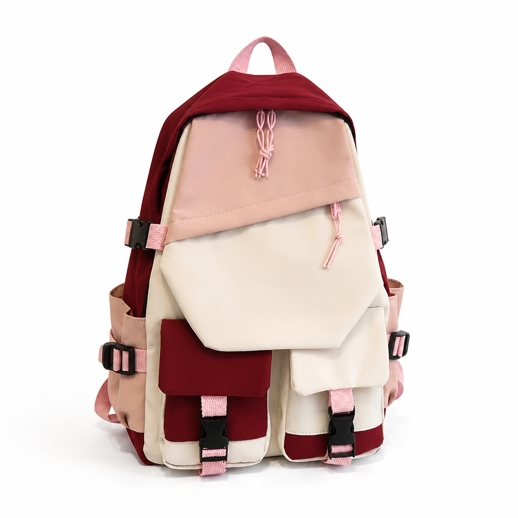 Lightweight Large-Capacity Korean-Style Backpack (Pencil Bag & Handbag Option)