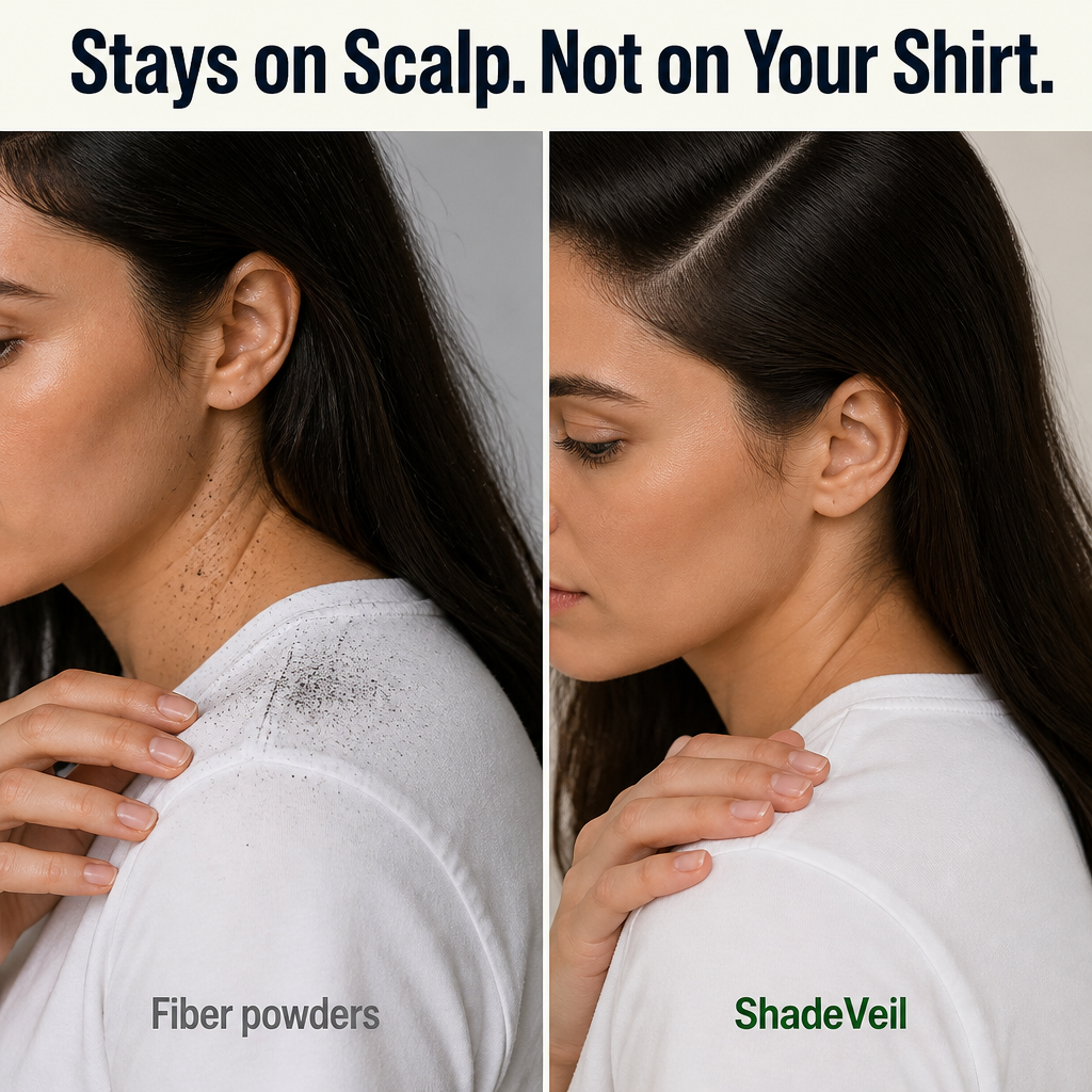 ShadeVeil™ — Conceal Thinning Areas and Create Fuller Hair Instantly