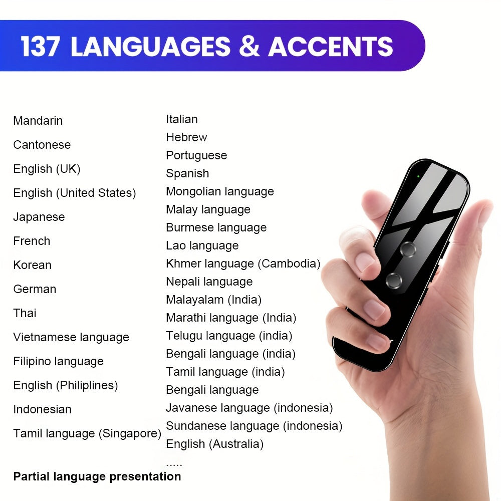 Compact Language Translator Supporting 137 Languages