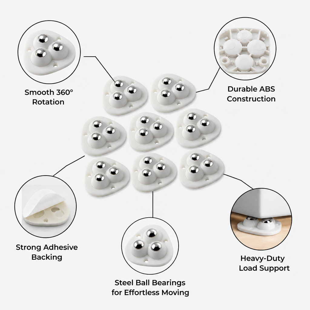 SwiftRoll™ — Effortless Moves That Save Your Back and Protect Your Floors