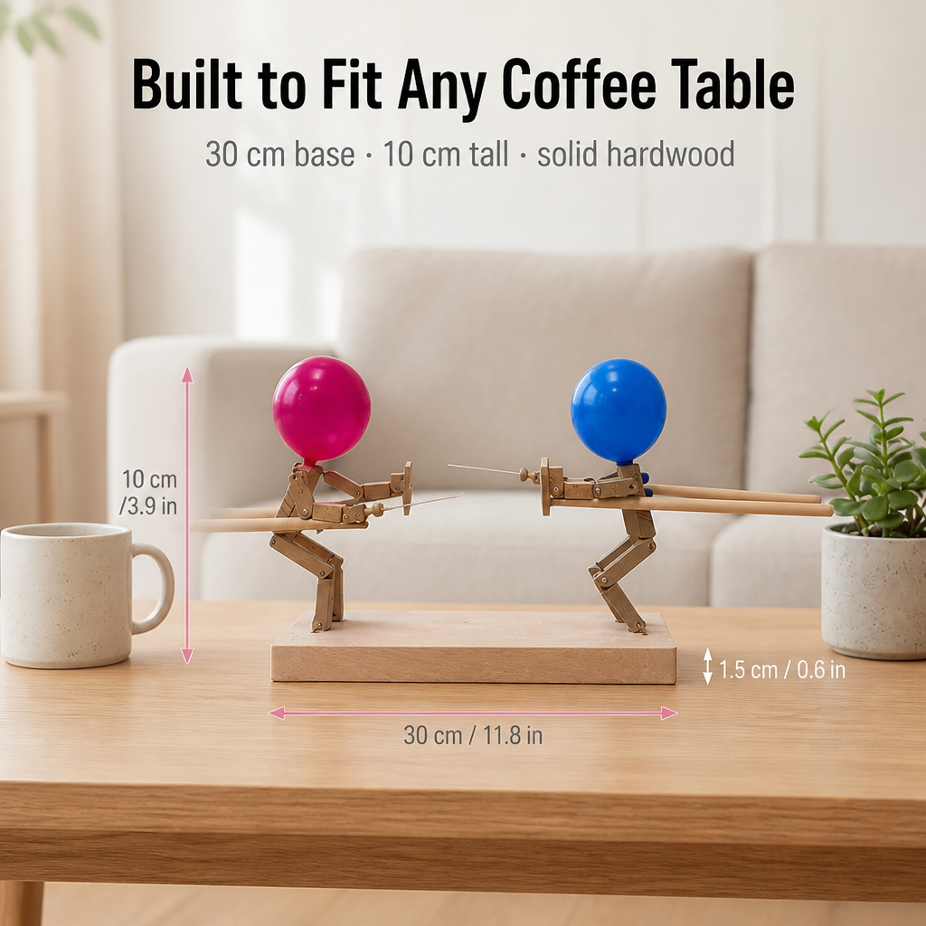 PulseClash™ — Ignite Screen-Free Wooden Battles That Have Kids Cracking Up Fast