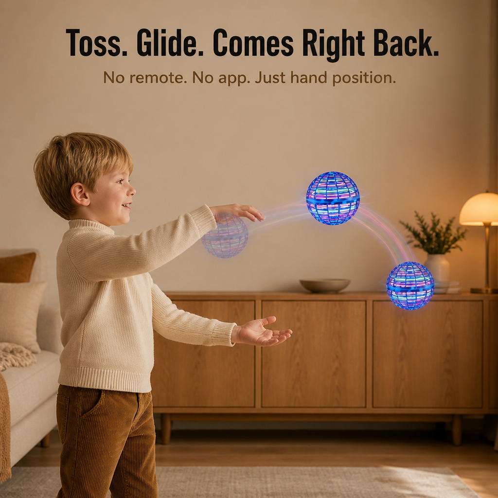 LumaSphere™ — Float, Slide, and Grab the Ball That Captivates Kids Instantly