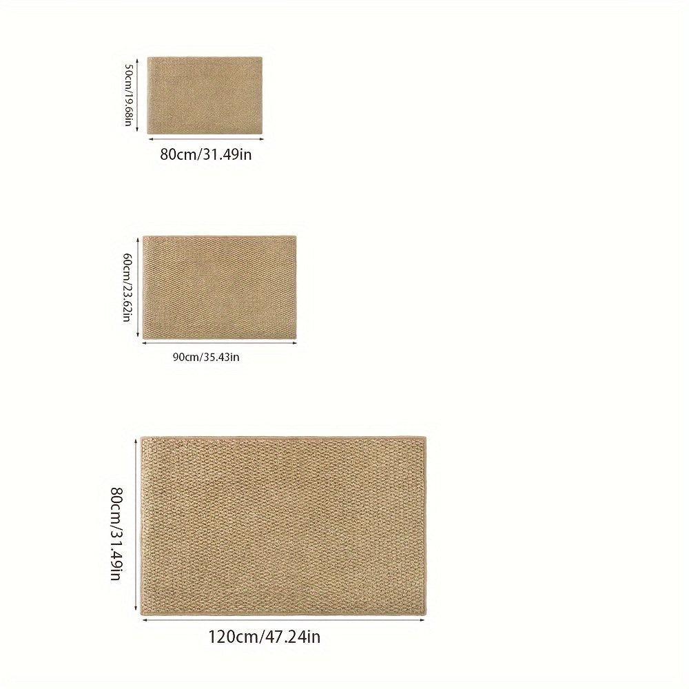Washable and Absorbent Door Mat with Non-Slip Backing