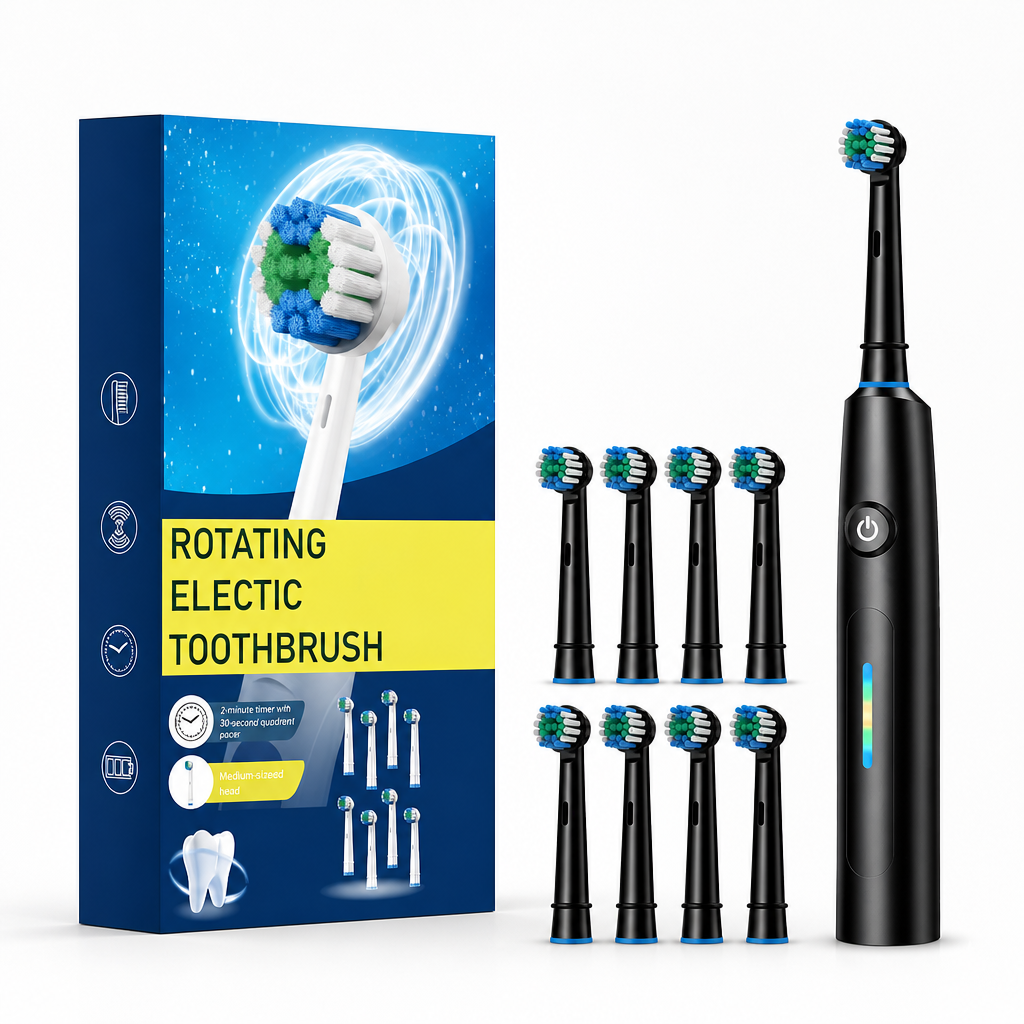 Multi-Mode IP67 Waterproof USB-Rechargeable Electric Toothbrush