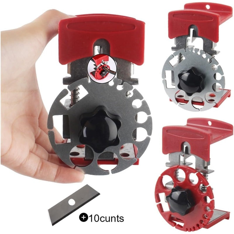 Adjustable Depth Cable Stripper – Accurate Wire Cutting Tool