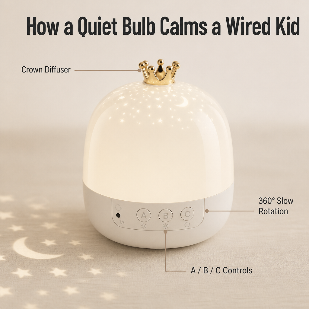 CelestiDream™ — Stop Bedtime Struggles with a Soothing Galaxy in Moments