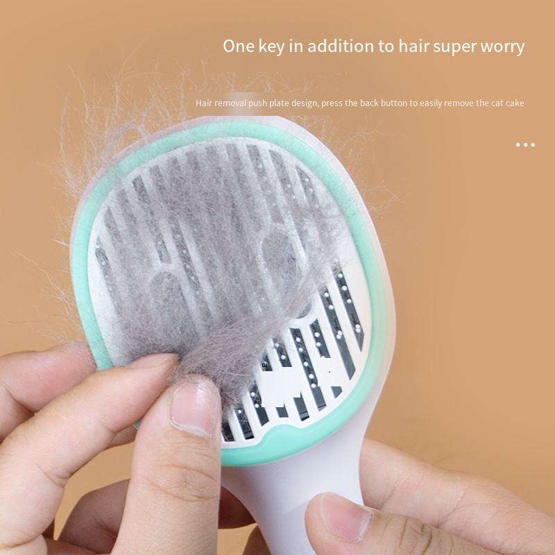 UV Light Pet Grooming Brush – Safe Parasite Defense