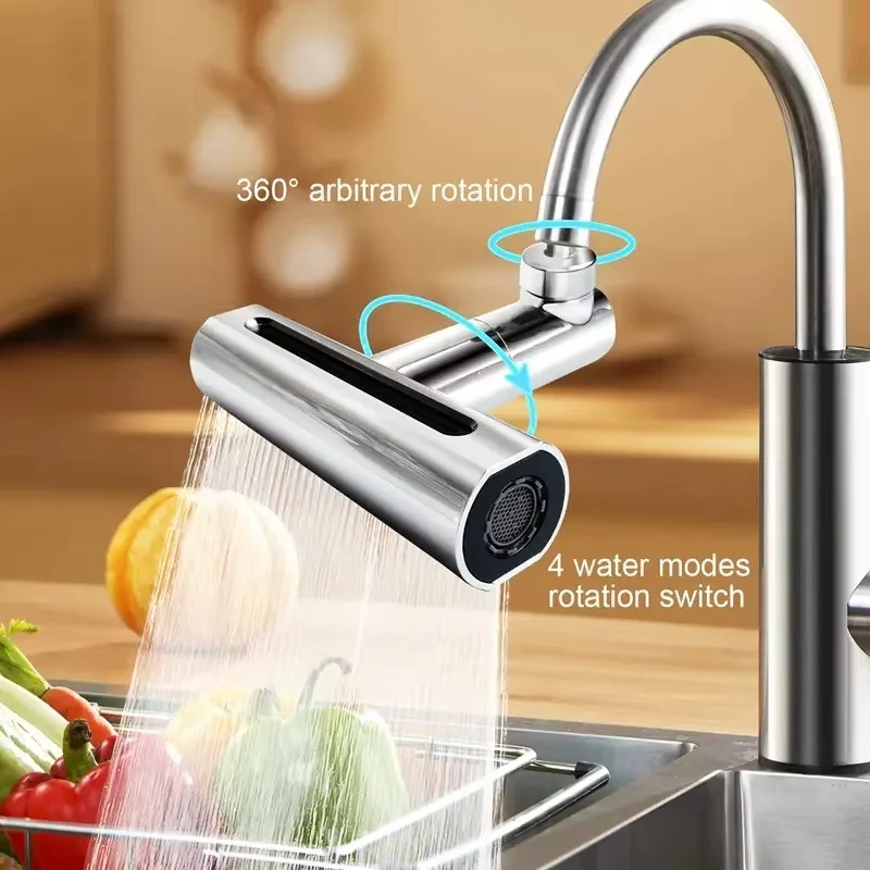 Water-Resistant Faucet Connector for Kitchen and Bathroom Sinks