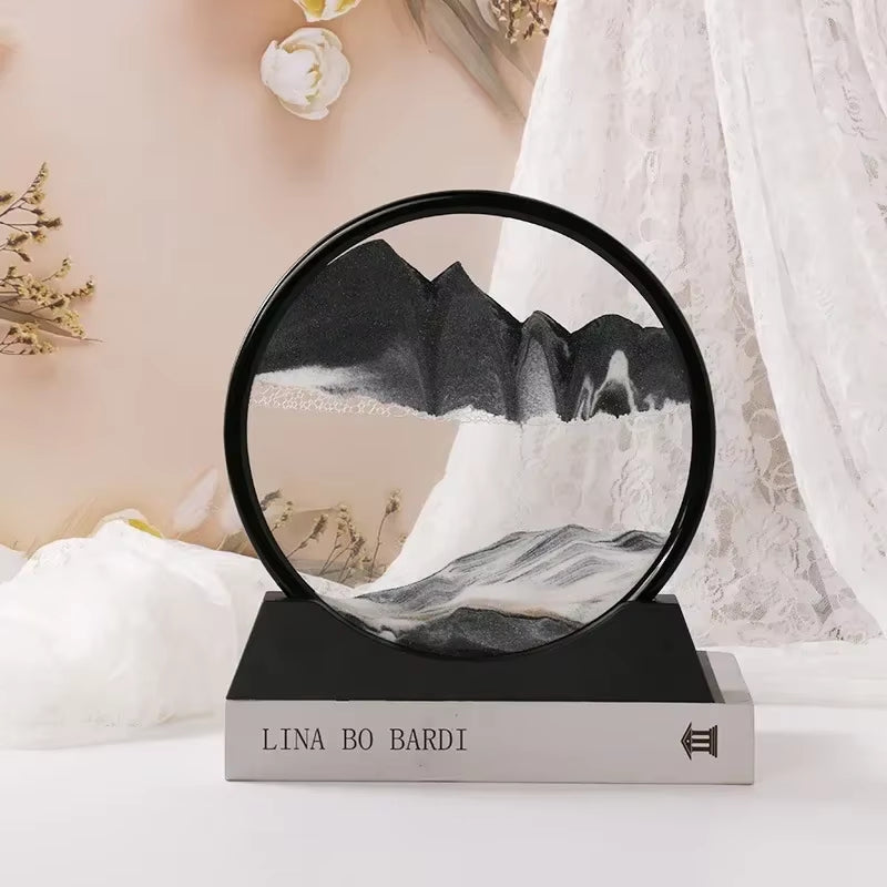 Calming Sand Art – A Peaceful Escape for Your Mind